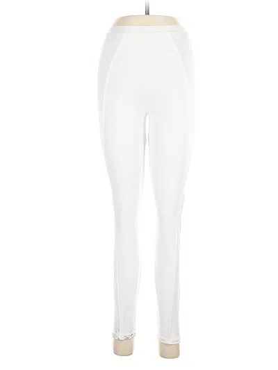 Pre-owned Good American Active Pants In White