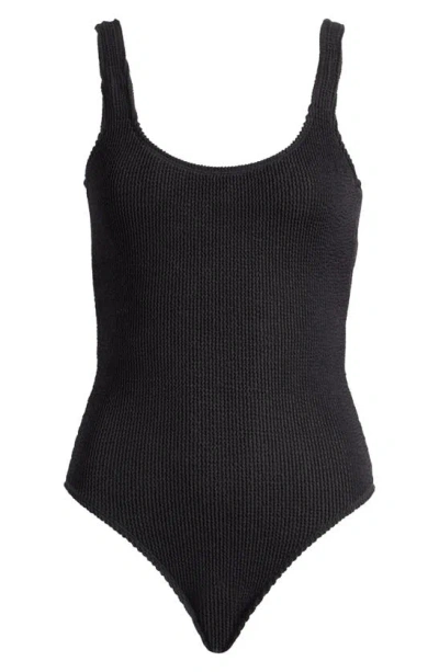 Good American Alwats Fit One-piece Swimsuit In Black