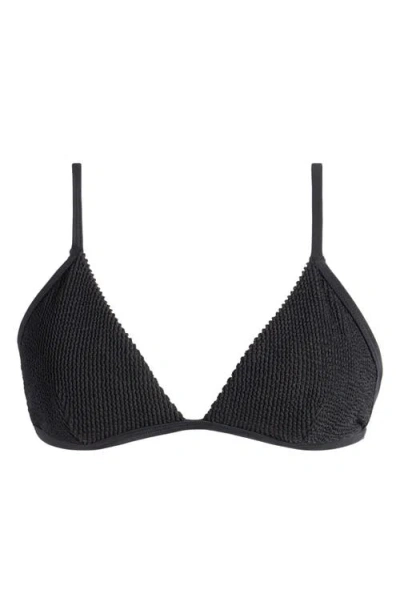 Good American Always Fit Bikini Top In Black001