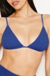 Good American Always Fit Bikini Top In Capri Blue004