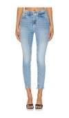 Good American Always Fit Good Legs Crop In Indigo652