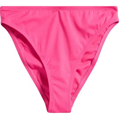 Good American Always Fit Good Waist Bikini Bottoms In Ballerina Pink004