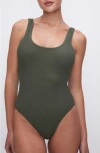 GOOD AMERICAN GOOD AMERICAN ALWAYS FIT ONE-PIECE SWIMSUIT