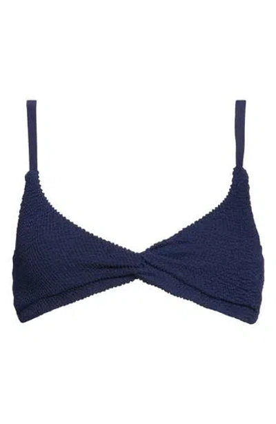 Good American Always Fit Twist Bikini Top