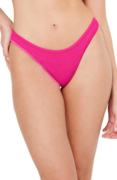 Good American Always Fits Bikini Bottoms In Pink Glow002