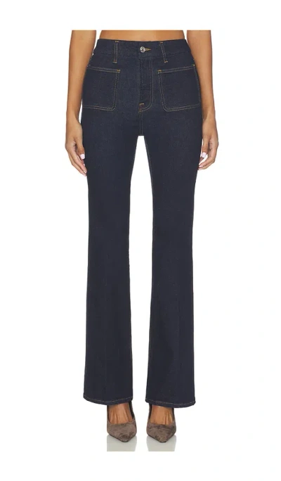 Good American Always Fits Bootcut Jeans In Denim-dark
