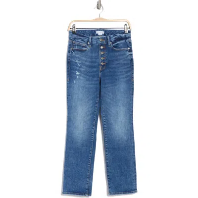 Good American Always Fits Good Legs Straight Leg Jeans In Indigo512