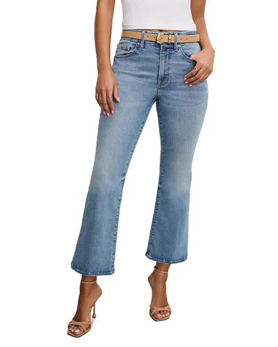 Good American Always Fits High Rise Bootcut Jeans In Indigo833