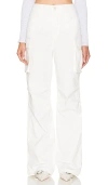 Good American Baggy Cargo Pants In Cloud White001
