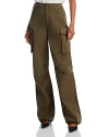 Good American Baggy Cargo Pants In Fatigue