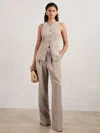 Good American Good Beige Good Tailored Trousers In Neutral