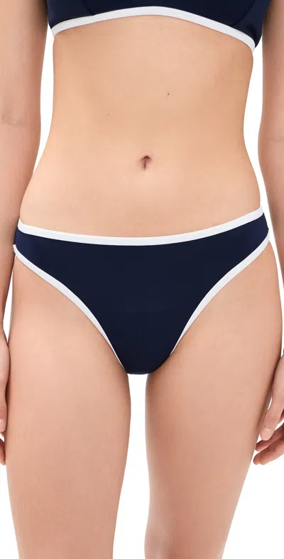 Good American Better Bikini Bottoms Horizon Ink In Blue