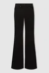 Good American Black  Flared Jeans In Pink