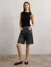 Good American Black Shorts In Black