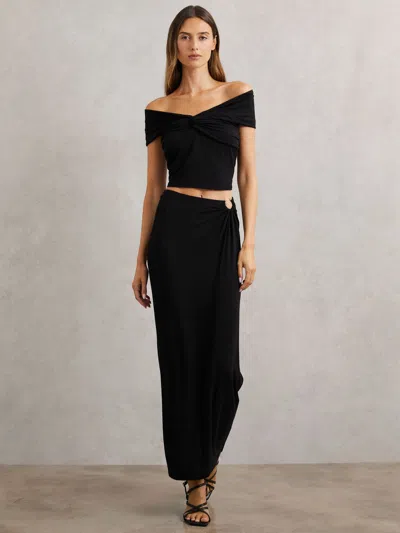 Good American Black Skirt