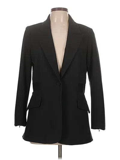 Pre-owned Good American Blazer Jacket In Black