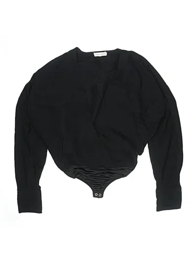 Pre-owned Good American Bodysuit In Black