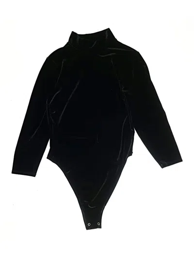 Pre-owned Good American Bodysuit In Black
