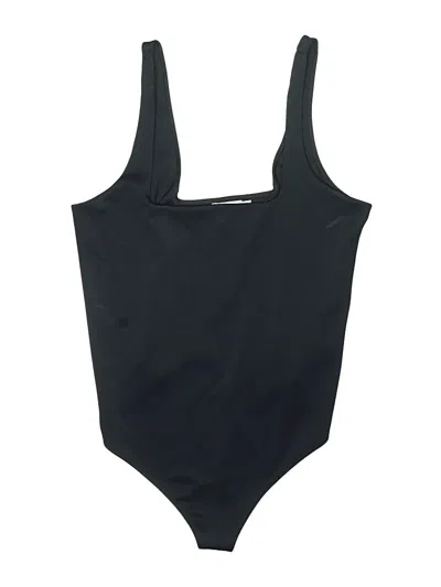 Pre-owned Good American Bodysuit In Black