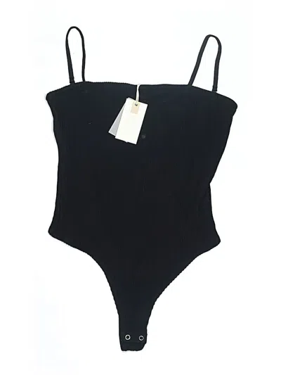 Pre-owned Good American Bodysuit In Black