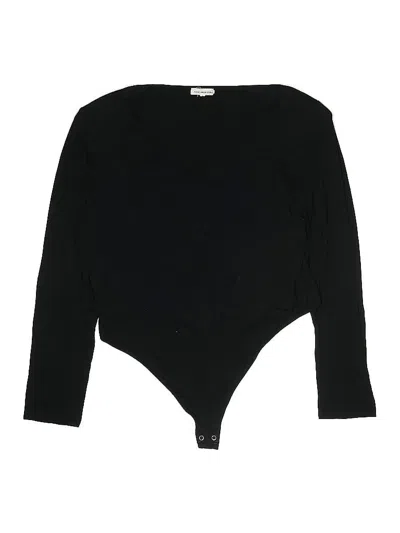 Pre-owned Good American Bodysuit In Black