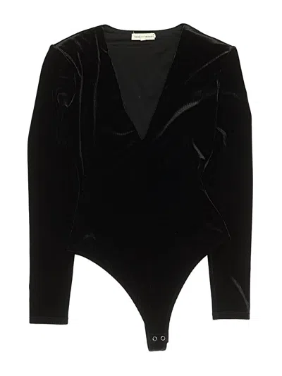 Pre-owned Good American Bodysuit In Black