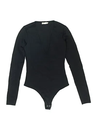 Pre-owned Good American Bodysuit In Black