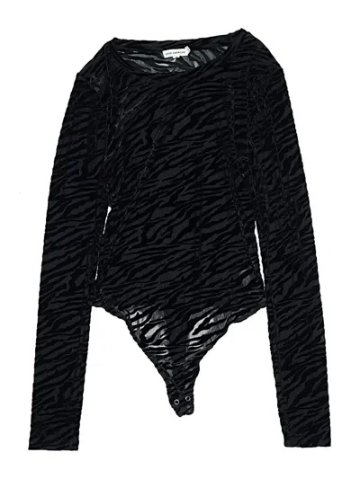 Pre-owned Good American Bodysuit In Black