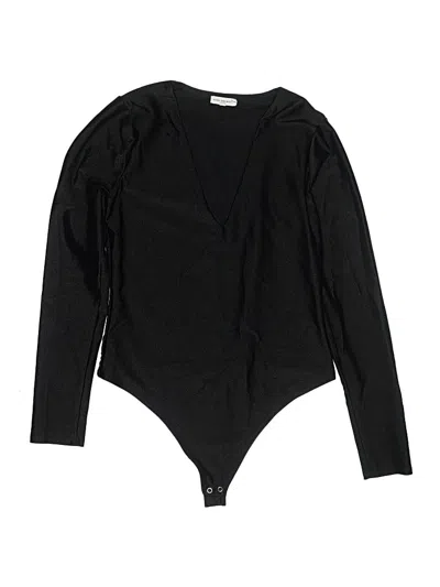 Pre-owned Good American Bodysuit In Black