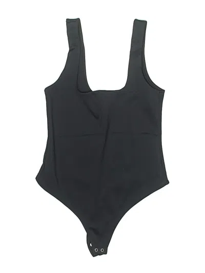 Pre-owned Good American Bodysuit In Black