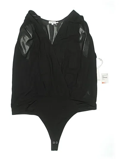 Pre-owned Good American Bodysuit In Black