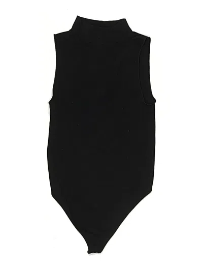 Pre-owned Good American Bodysuit In Black