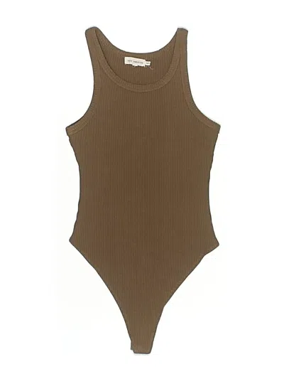 Pre-owned Good American Bodysuit In Brown