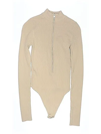 Pre-owned Good American Bodysuit In Brown