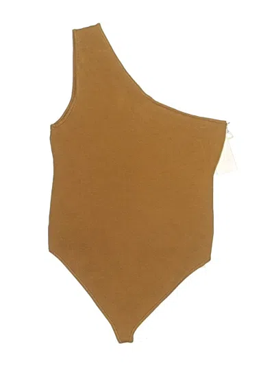 Pre-owned Good American Bodysuit In Brown
