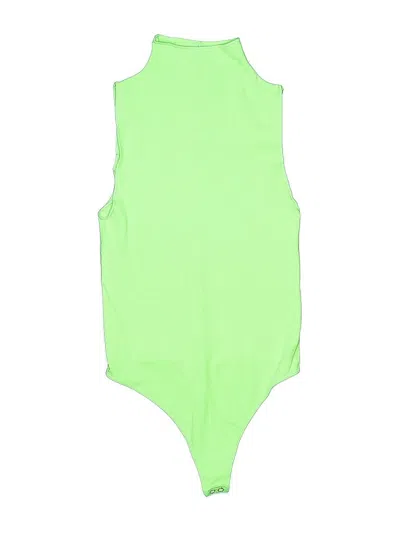 Pre-owned Good American Bodysuit In Green