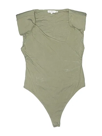 Pre-owned Good American Bodysuit In Green