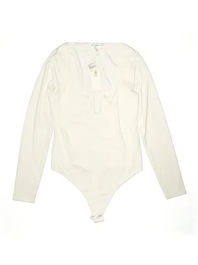 Pre-owned Good American Bodysuit In White