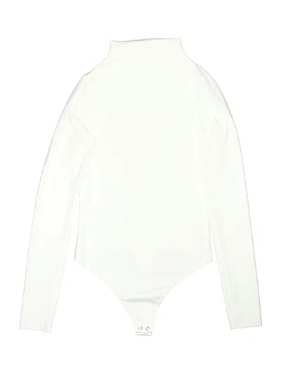 Pre-owned Good American Bodysuit In White