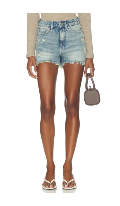 Good American Bombshell Shorts In Blue