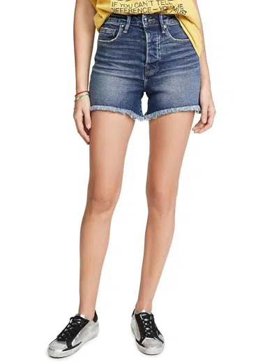 Good American Bombshell Shorts In Blue