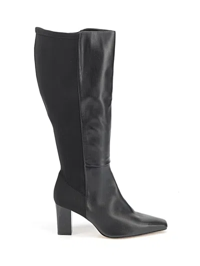 Pre-owned Good American Boots In Black