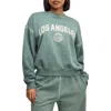 Good American Brushed Fleece Graphic Sweatshirt