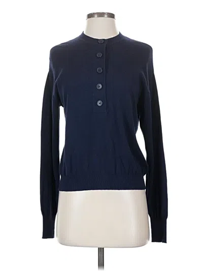 Pre-owned Good American Cardigan Sweater In Blue