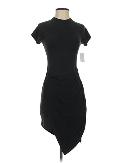 Pre-owned Good American Casual Dress In Black