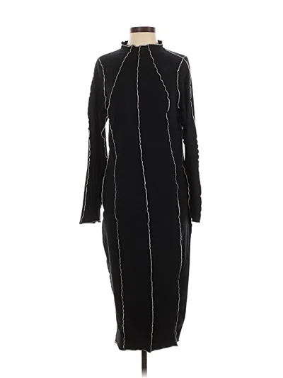 Pre-owned Good American Casual Dress In Black