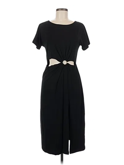 Pre-owned Good American Casual Dress In Black