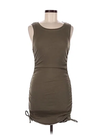 Pre-owned Good American Casual Dress In Brown
