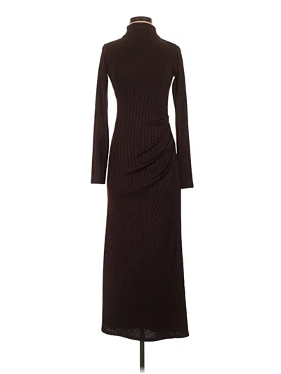 Pre-owned Good American Casual Dress In Brown