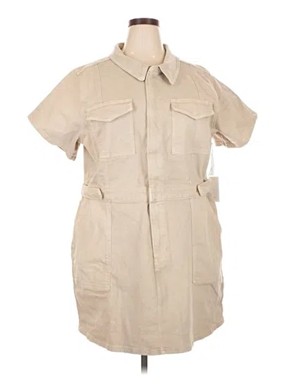 Good American Casual Dress In Brown